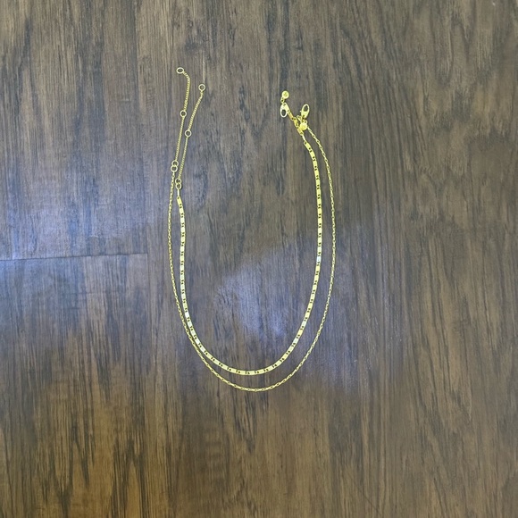 Madewell  two -pieces chain necklace - Picture 1 of 7